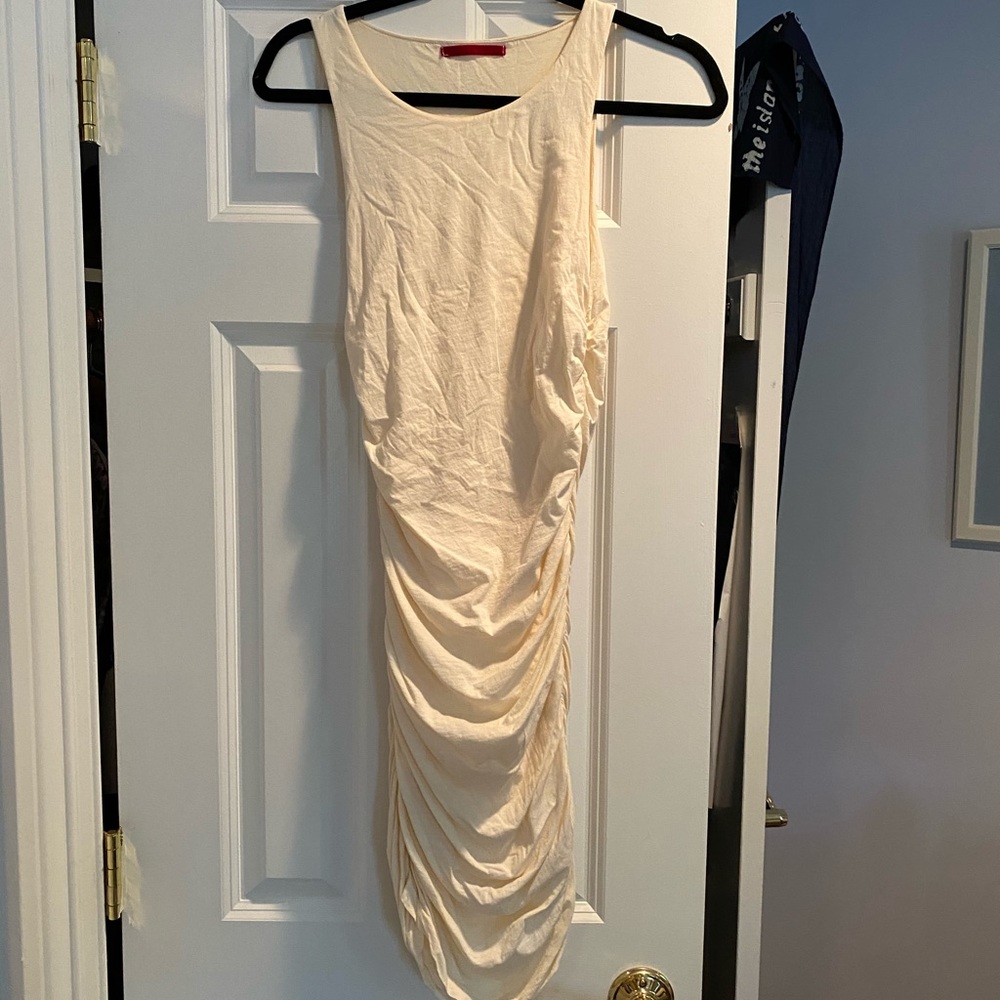 Velvet Cream Dress